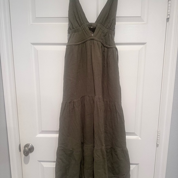 Aya Sacred Wear Sage green dress- NWT - Picture 5 of 11